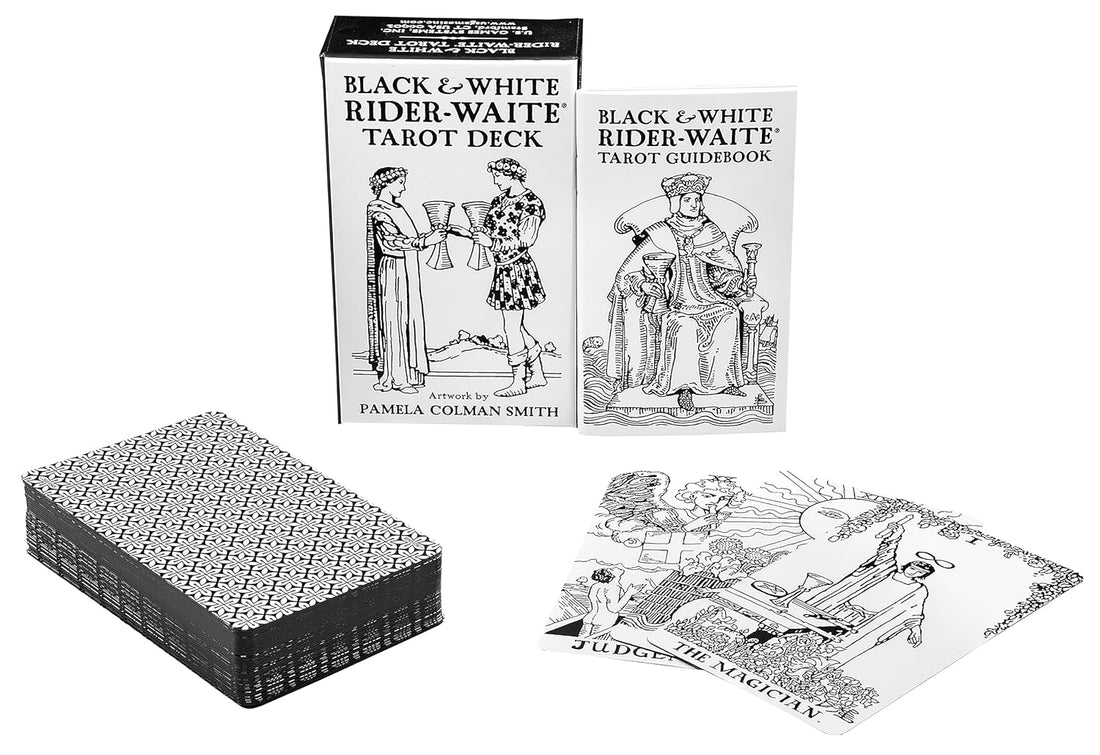 Black & White Rider-Waite® Tarot Deck