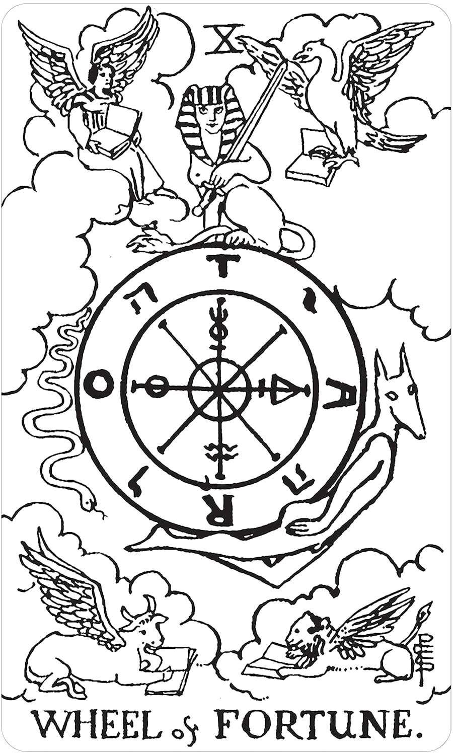 Black & White Rider-Waite® Tarot Deck