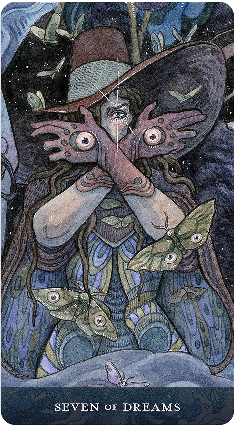 Card from a tarot deck titled &