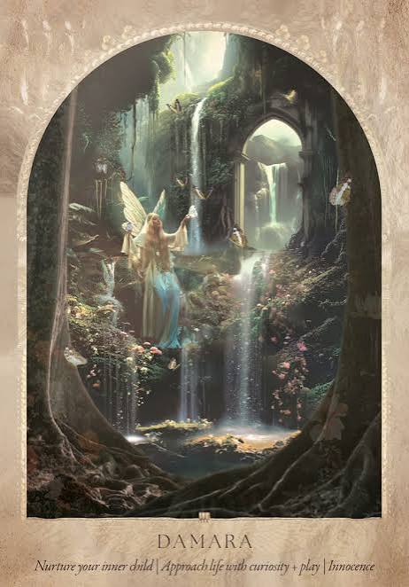 damara card with nature