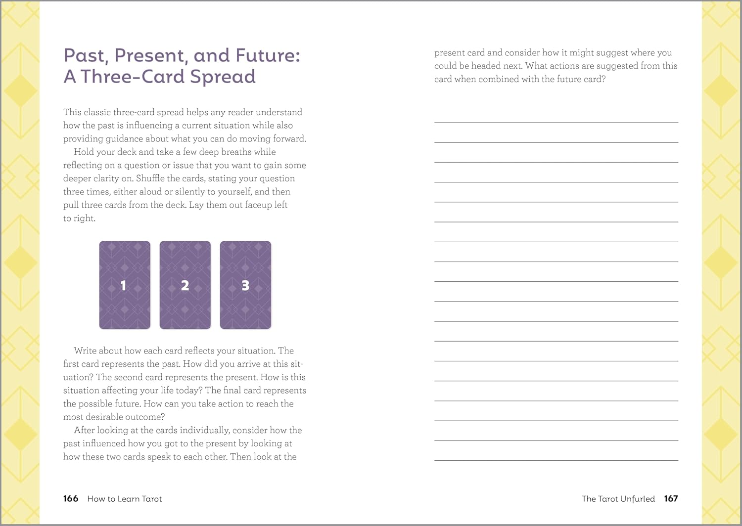 How to Learn Tarot: A Guided Tarot Journal with Intuitive Prompts and Spreads