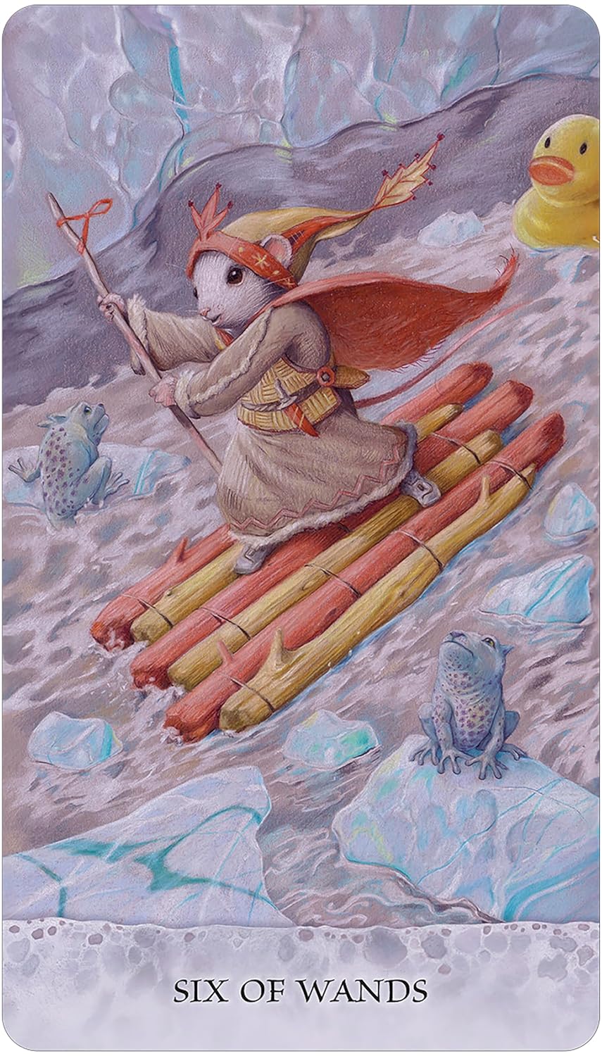 mouse on a raft