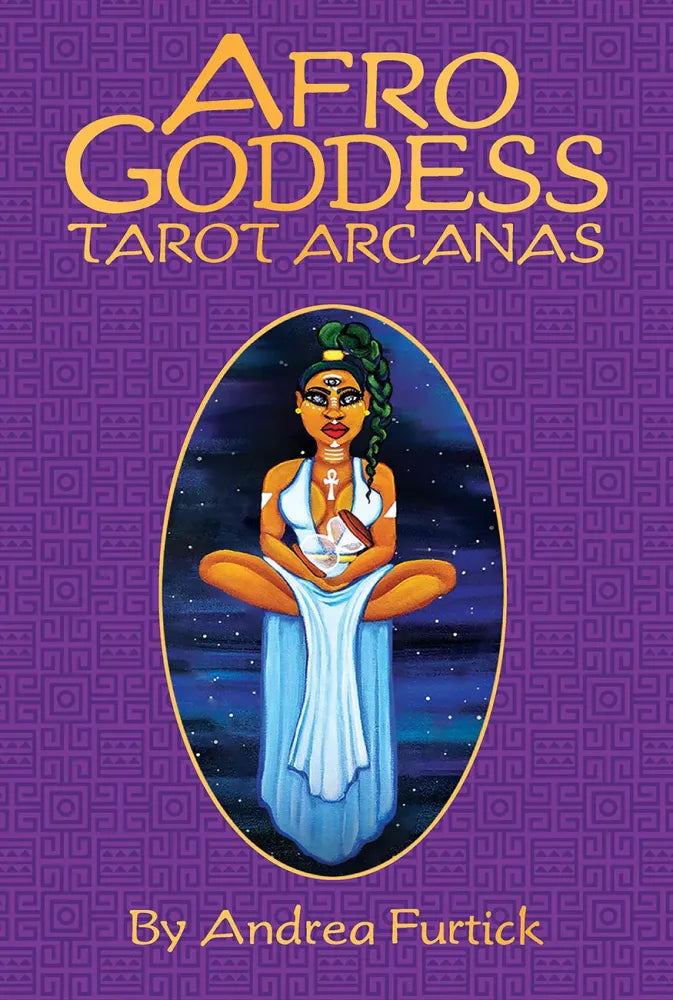 Afro Goddess Tarot Arcanas deck cover