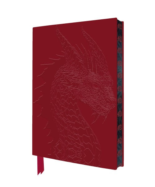 Artisan Art Kerem Beyit: Fierce Dragon Journal with red cover