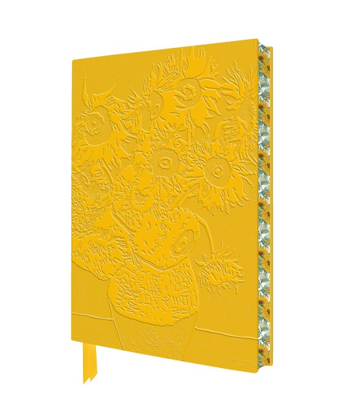 Artisan Art Vincent Van Gogh: Sunflowers Journal with a yellow cover