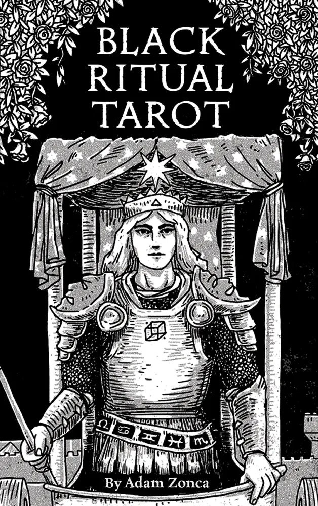 Black Ritual Tarot deck cover