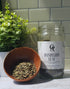 Dandelion Leaf in a bowl and jar