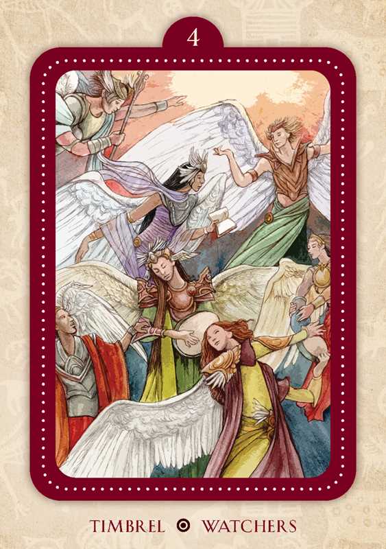 Tarot card titled &