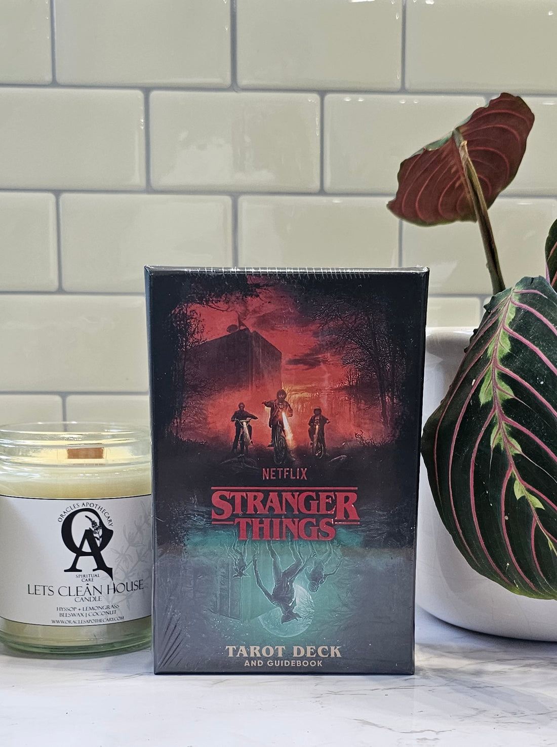 Stranger Things Tarot Deck and Guidebook cover
