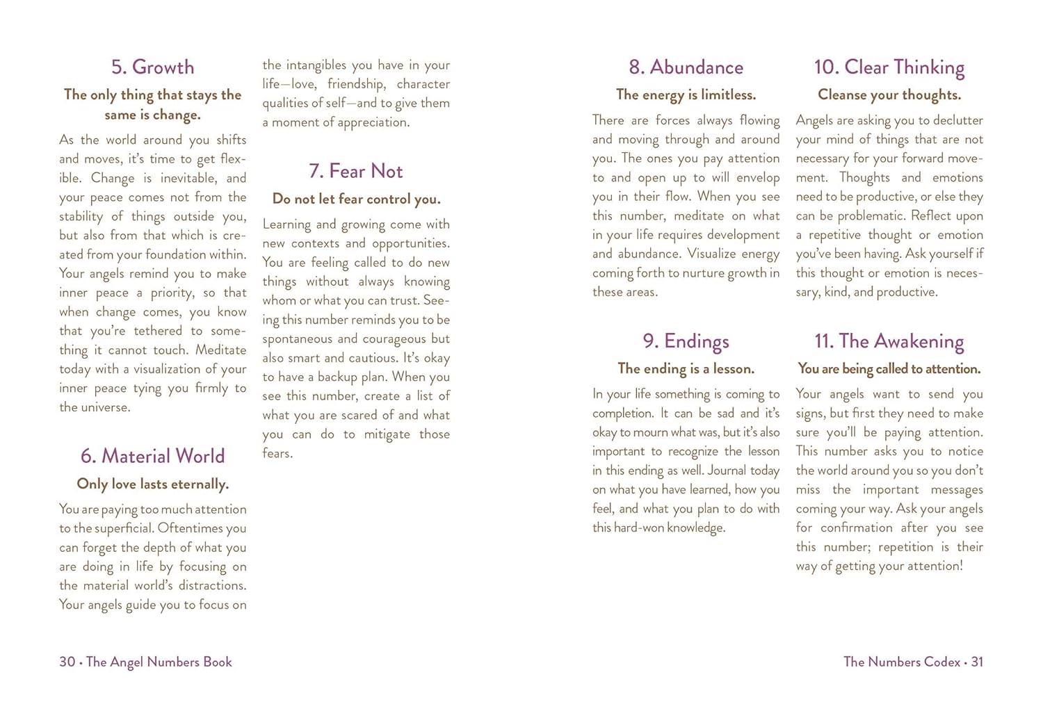 Pages from a book titled &