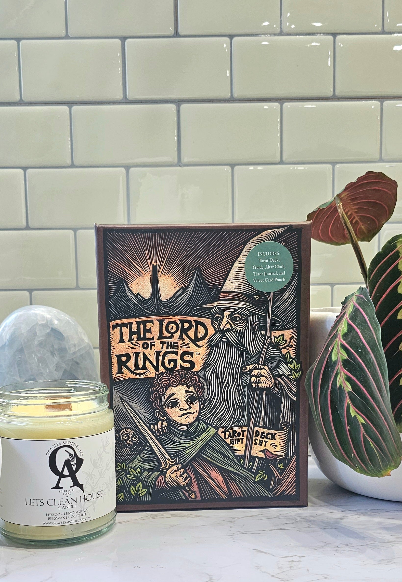 The Lord of the Rings™ Tarot Deck and Guide Gift Set cover