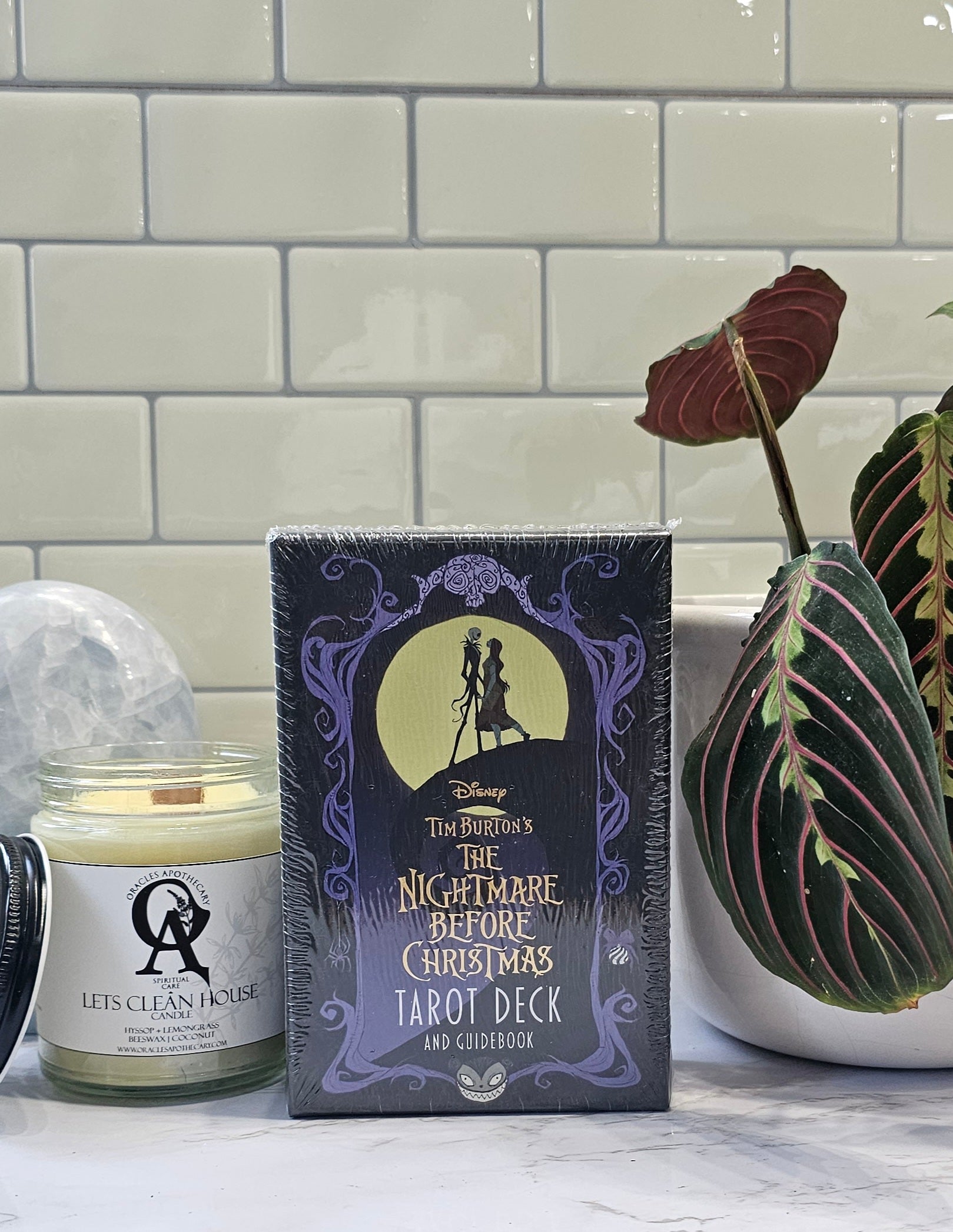 The Nightmare Before Christmas Tarot Deck and Guidebook cover
