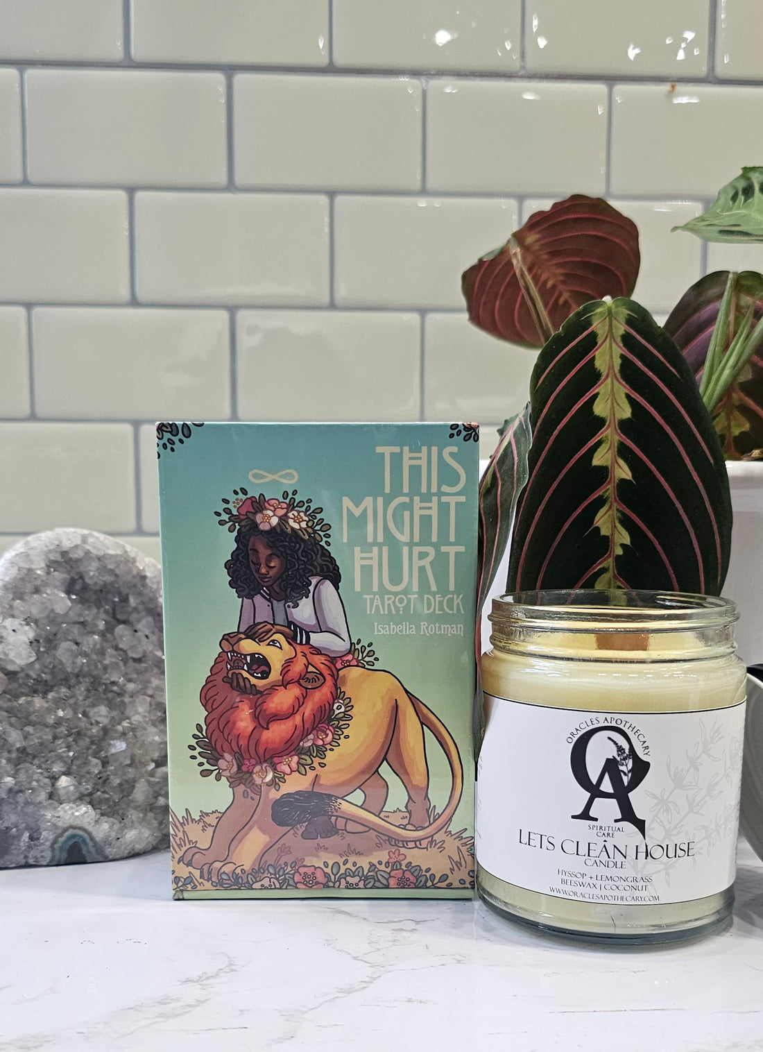 This Might Hurt Tarot Deck cover