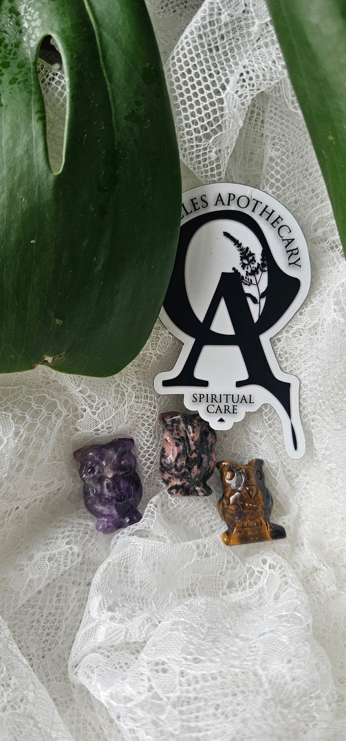 Crystal Owl Carvings