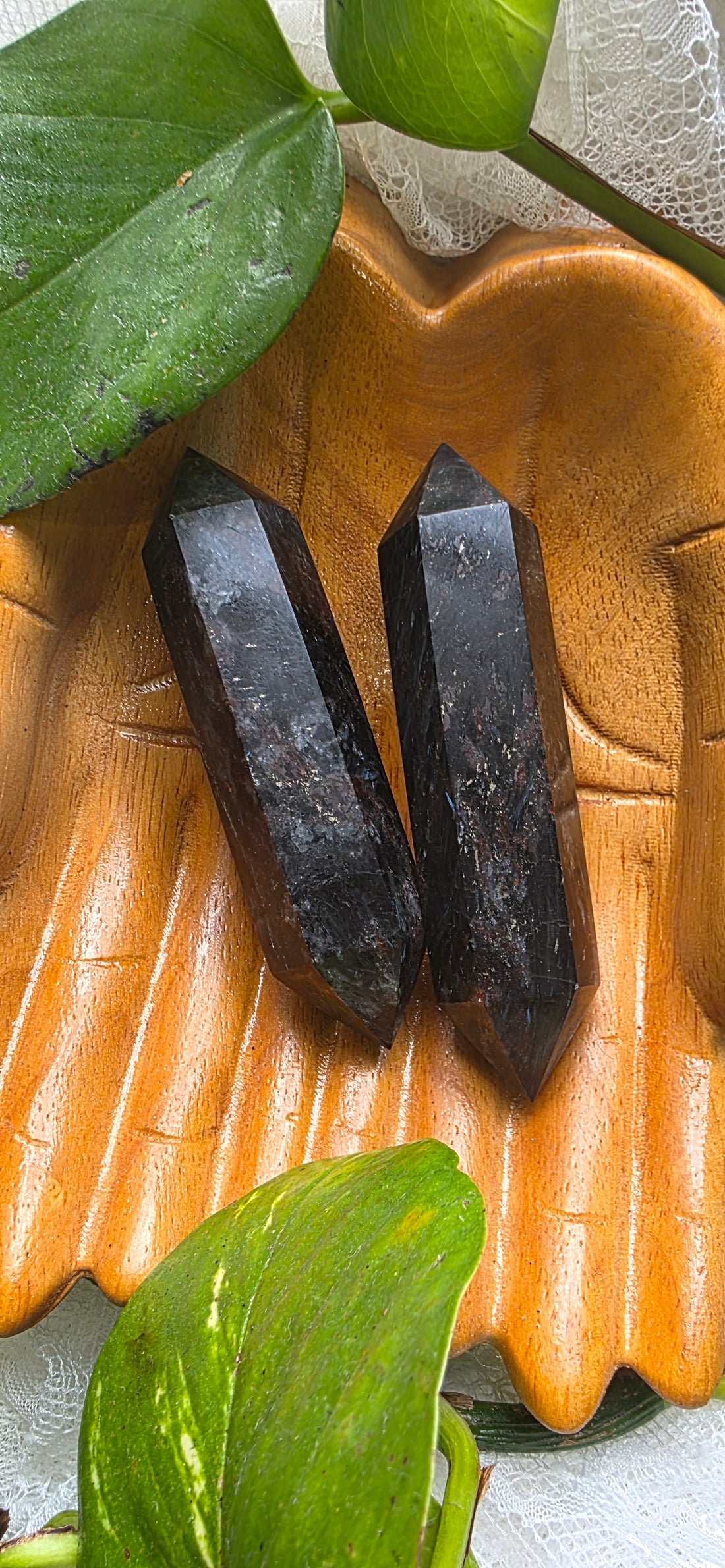 Double Terminated Astrophyllite Crystal