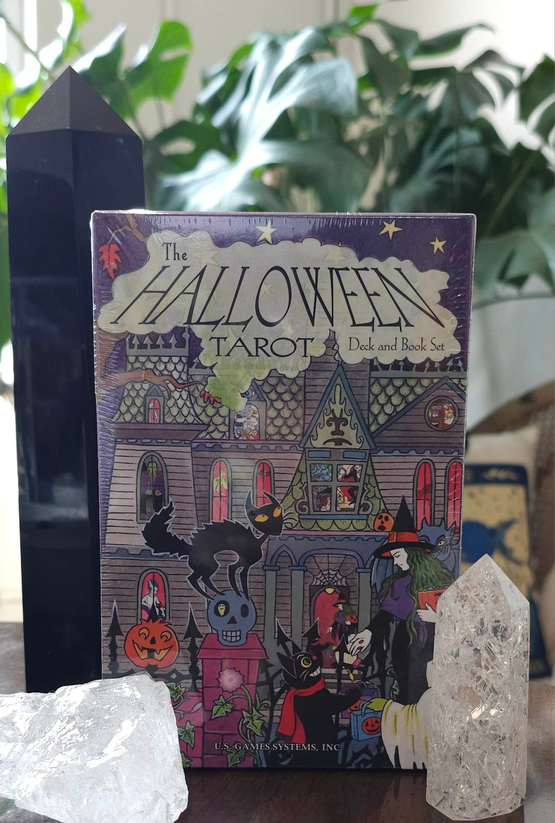 Halloween Tarot Deck/Book Set