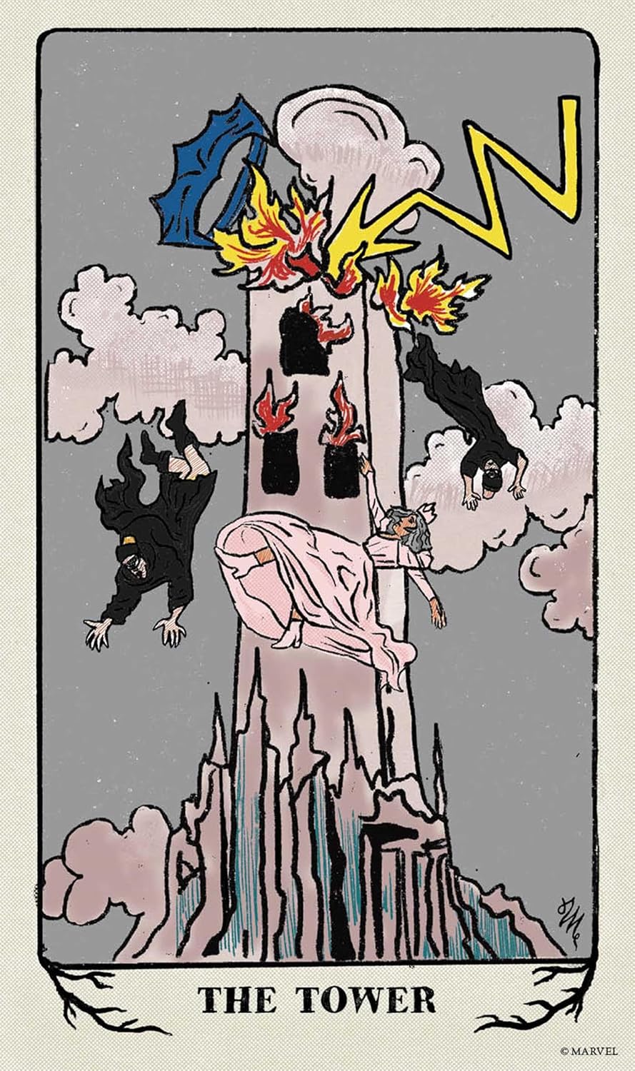 Tarot card titled &