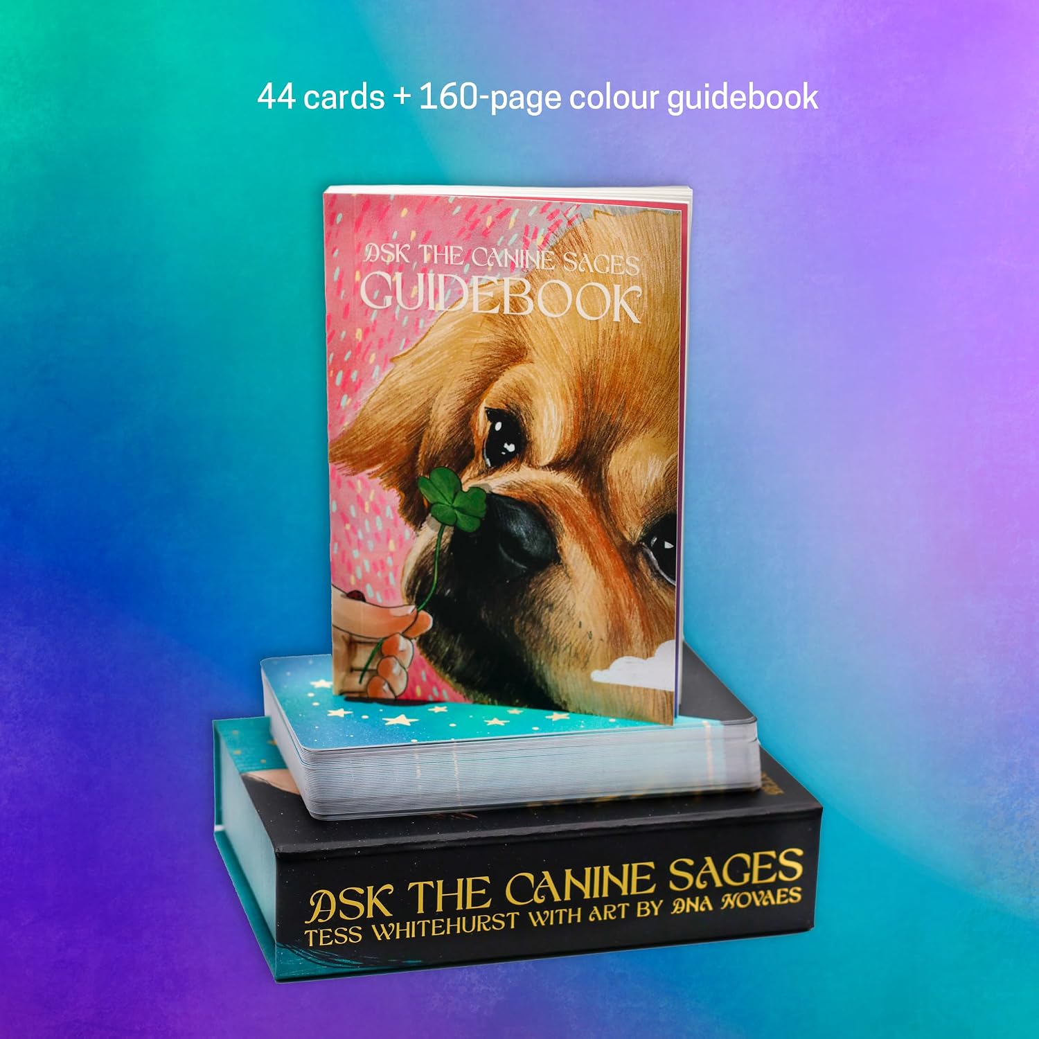 guidebook with a dog on the front