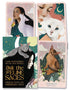 pictured women on cards with cats