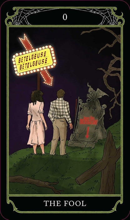 Tarot card titled &