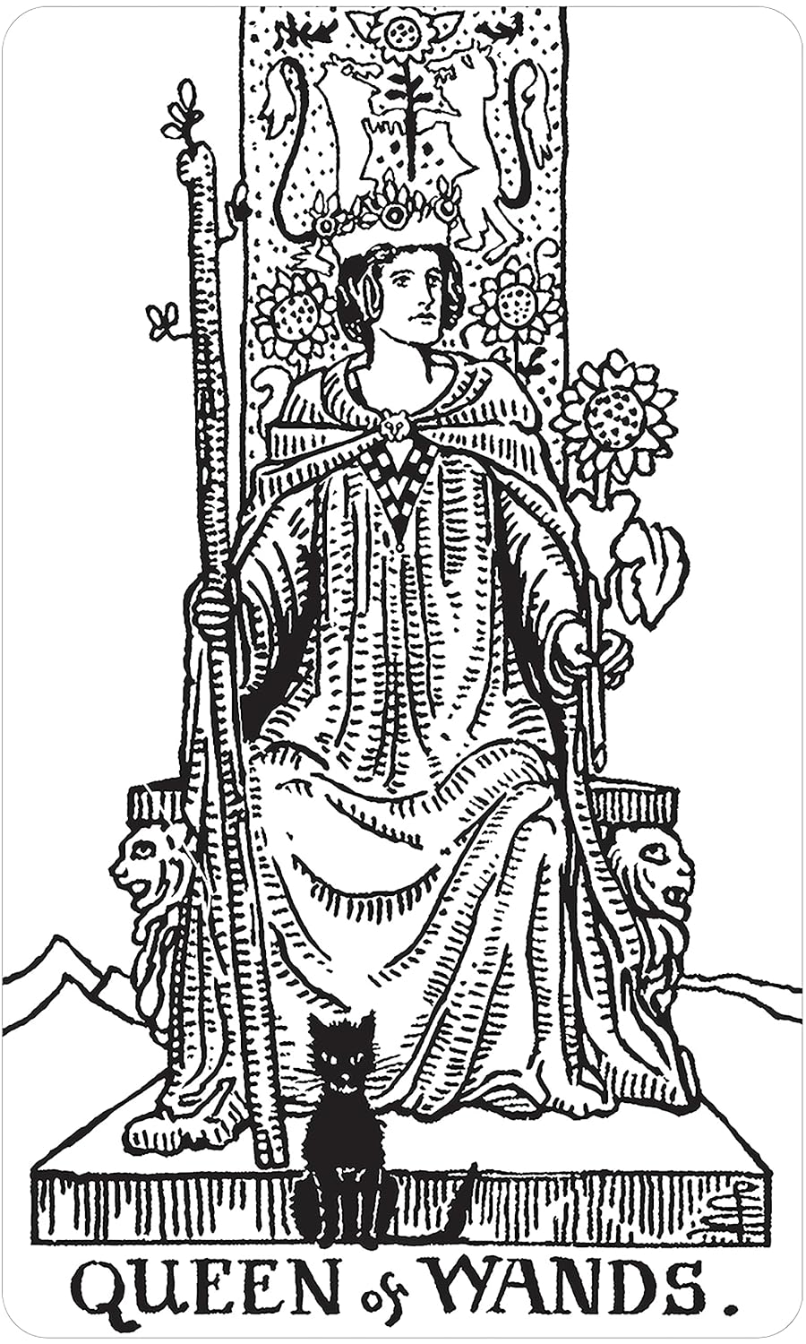 Black &amp; White Rider-Waite® Tarot Deck