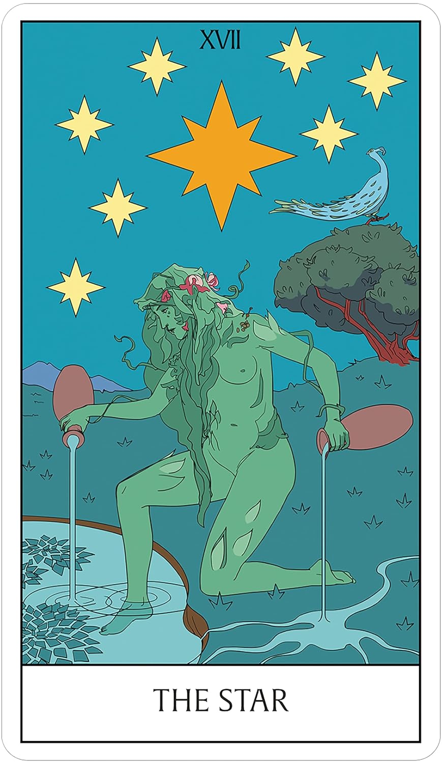 Tarot card titled &