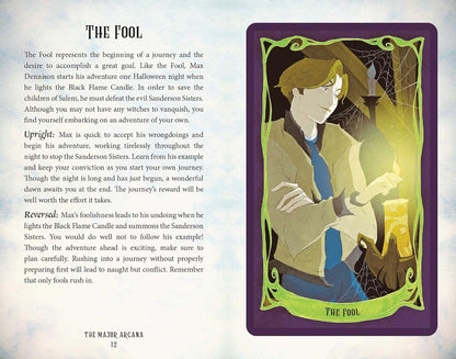 Card from a tarot deck titled &