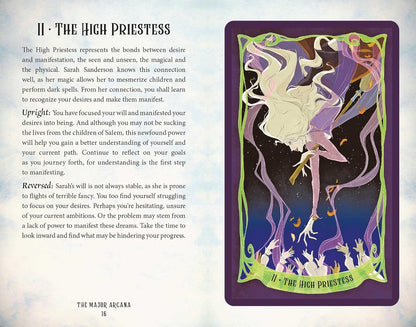 Tarot card titled &