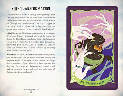 Tarot card titled &