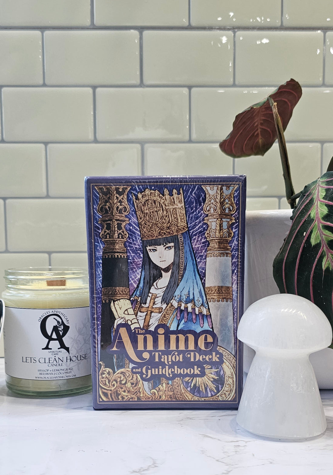 anime tarot deck and guidebook