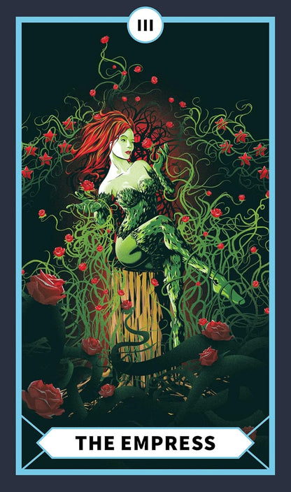 Tarot card featuring &