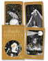 three cards with guidebook pisces and leo