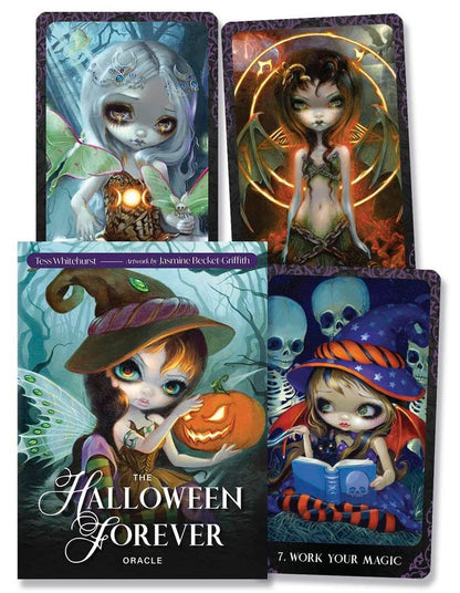 Four tarot cards from &