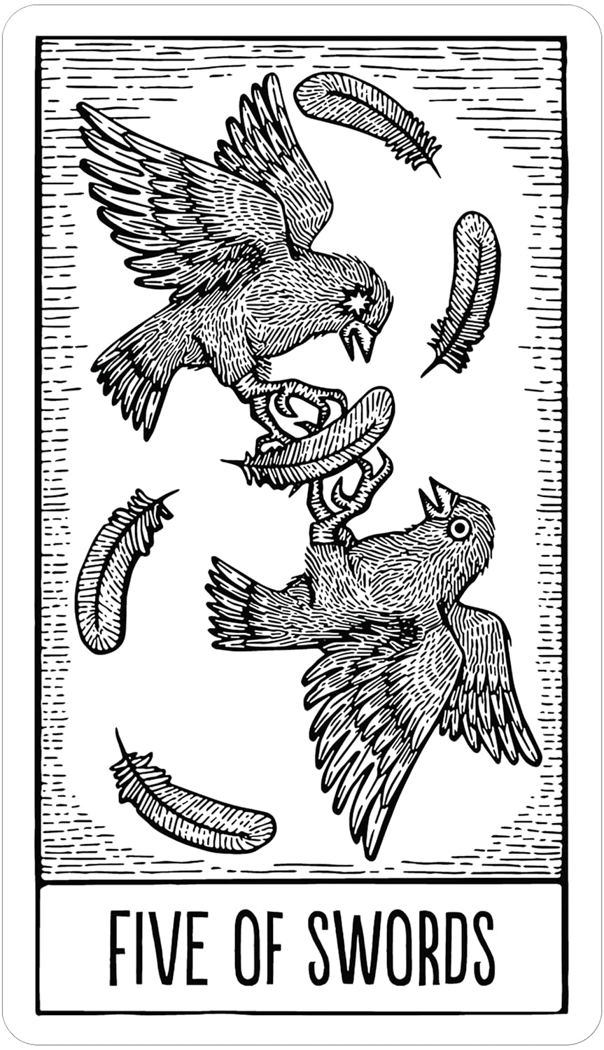 Black and white illustration of &