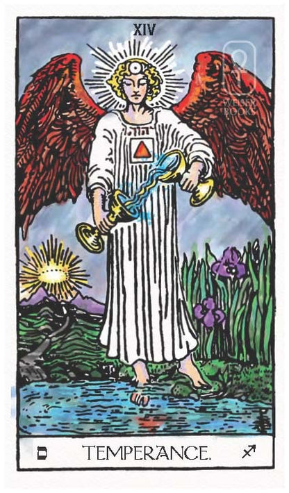Tarot card titled &