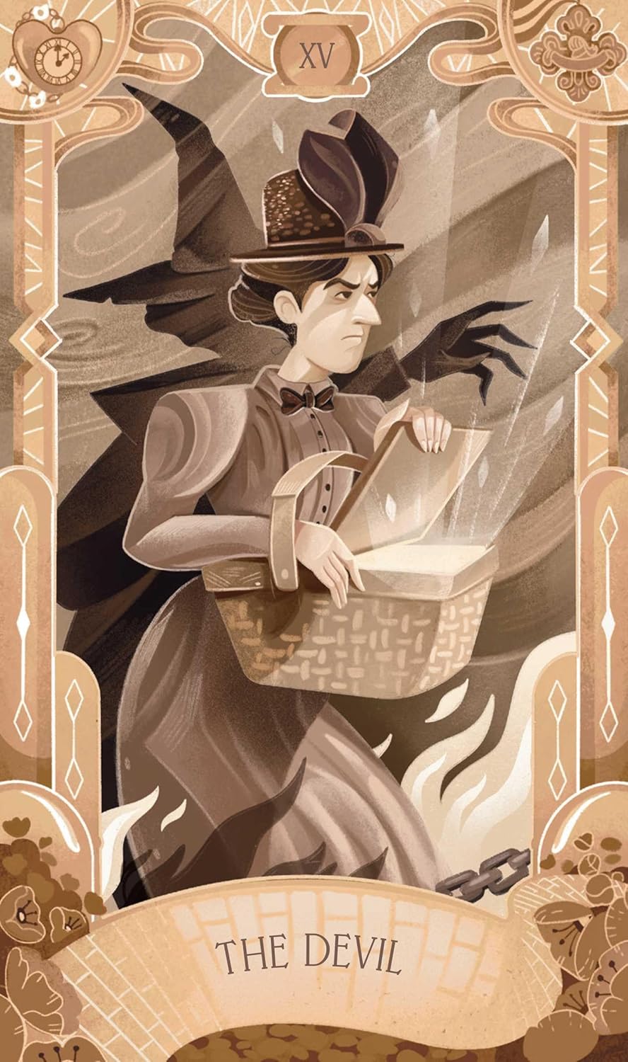 Tarot card titled &