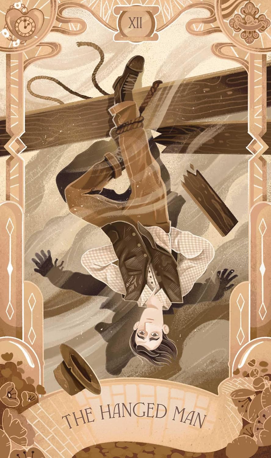 Tarot card featuring &