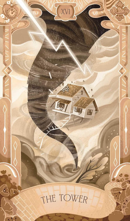 Tarot card titled &