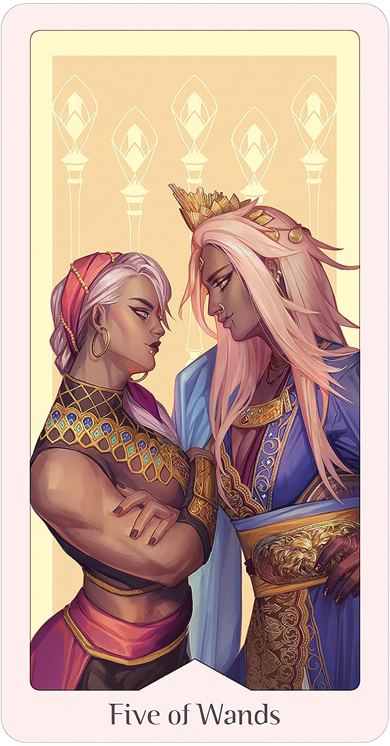 five of wands