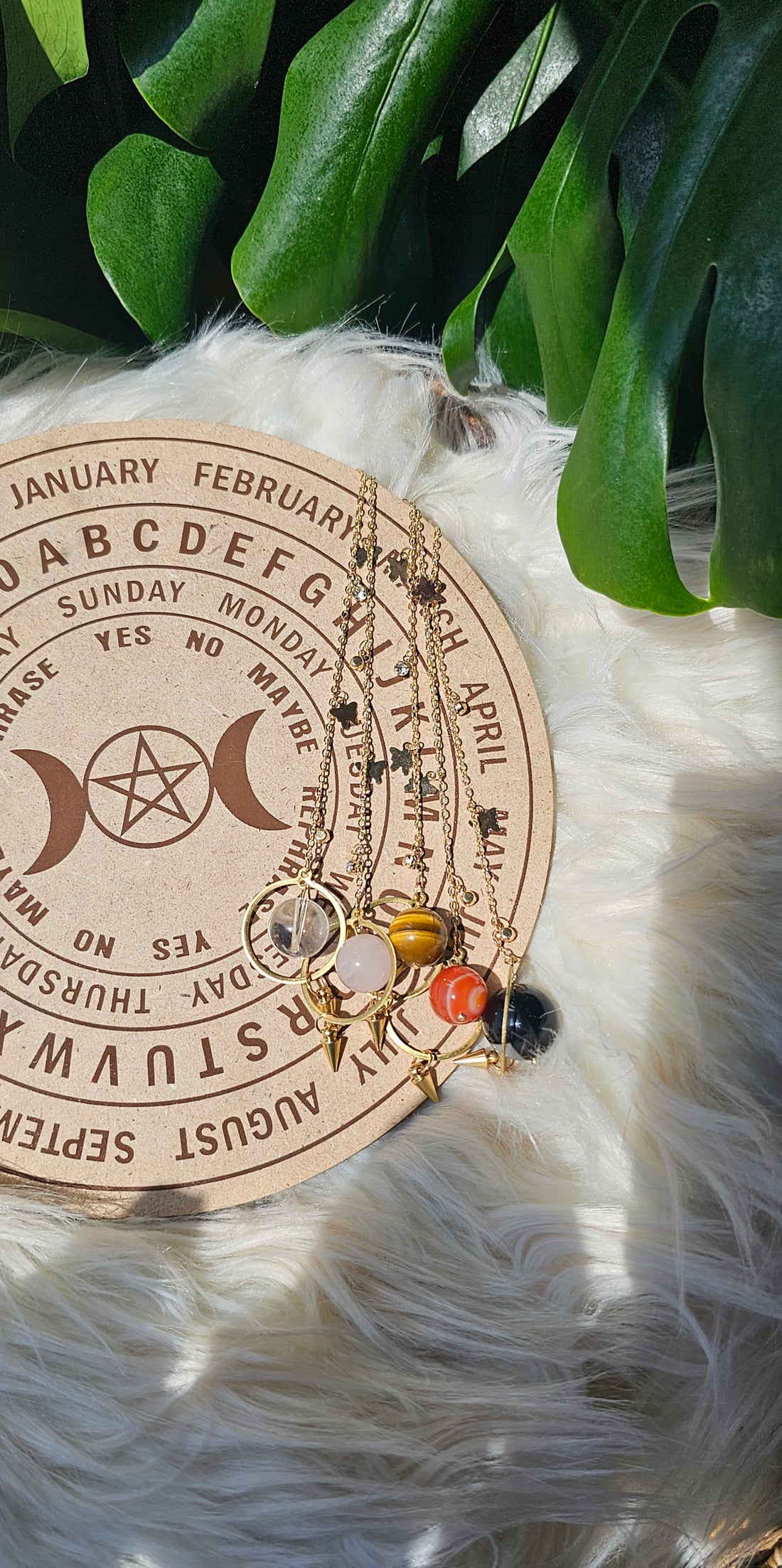butterfly pendulums and mat 