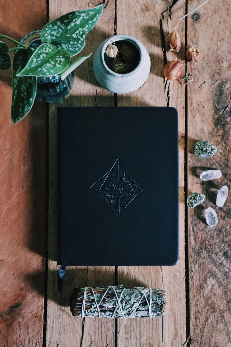 Divination Journal with black cover