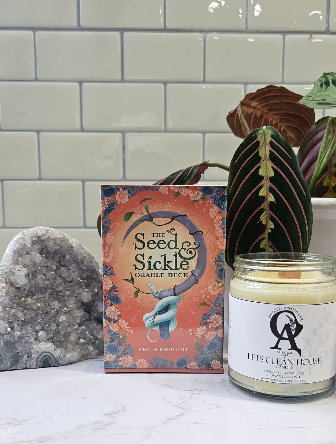 The Seed &amp; Sickle Oracle Deck cover