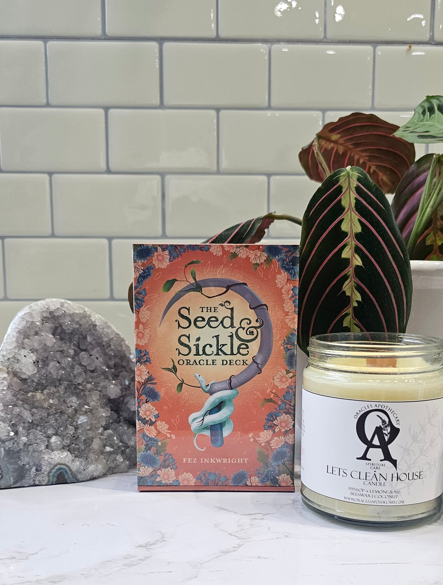 The Seed &amp; Sickle Oracle Deck cover