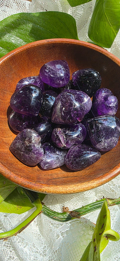 Heart Shaped Amethyst Crystal