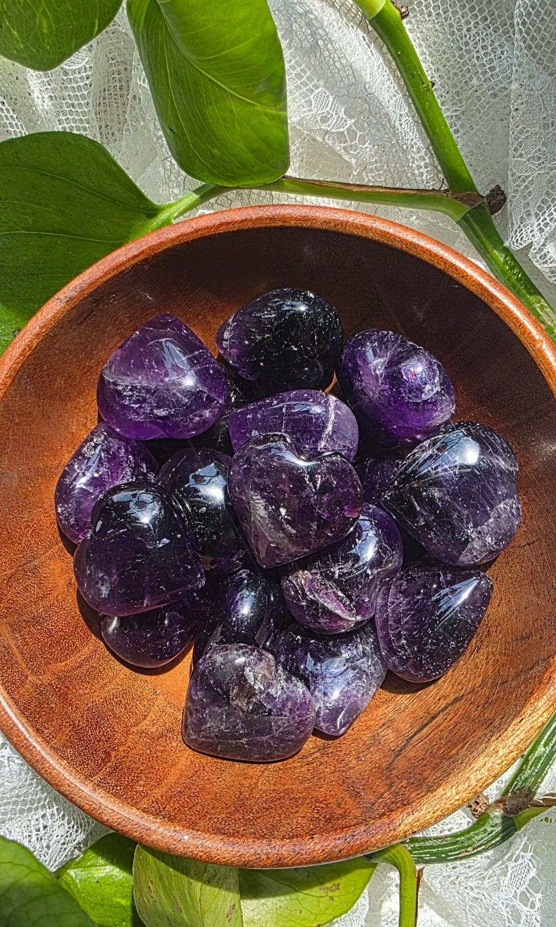 Heart Shaped Amethyst Crystal