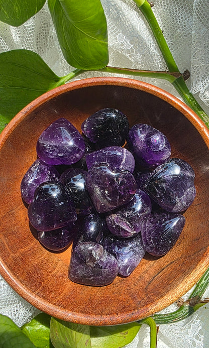 Heart Shaped Amethyst Crystal